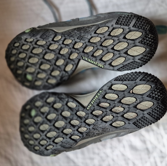 Merrell Blue and Gray Outdoor Shoes - Picture 5 of 5